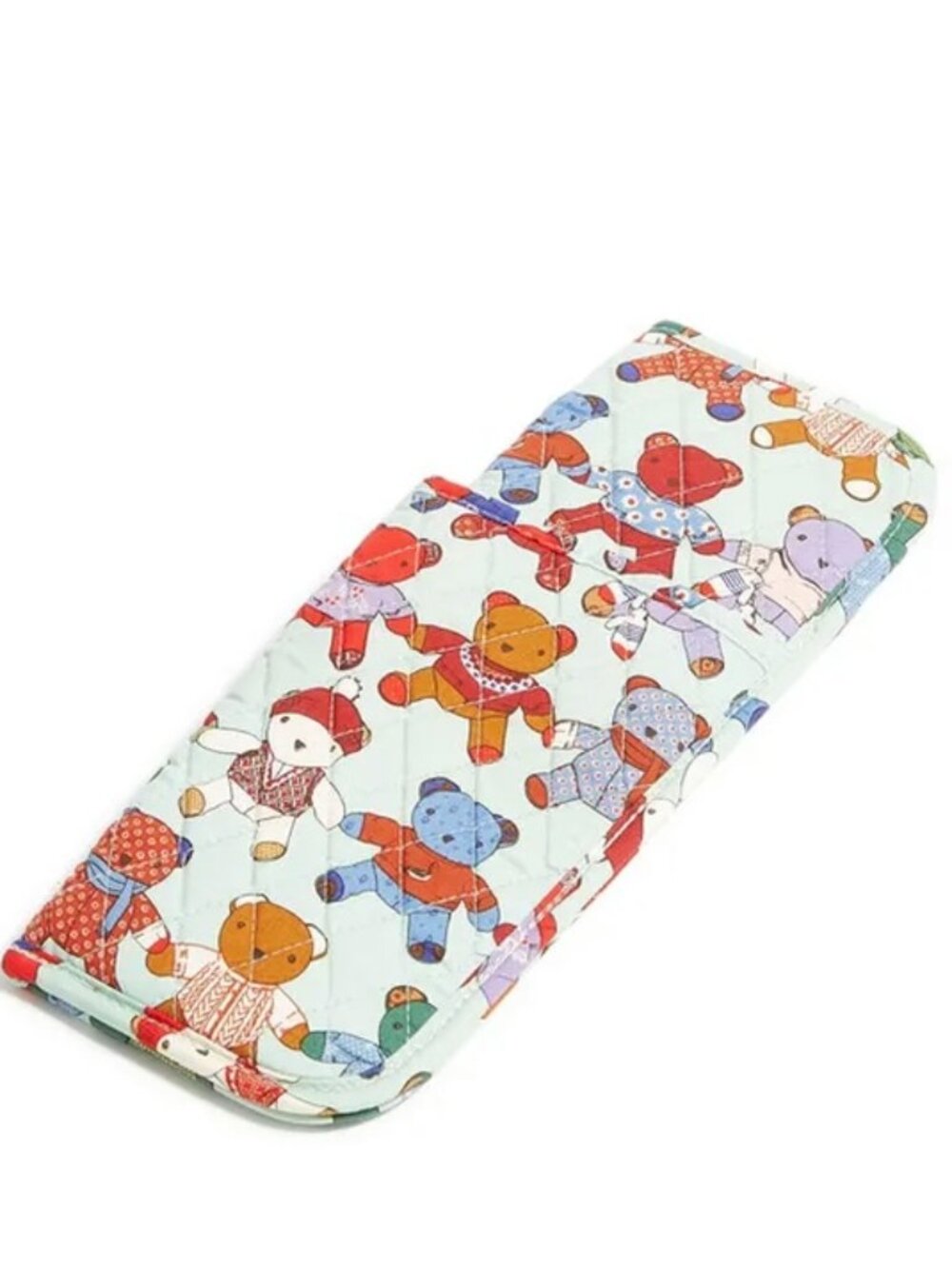 NWT - Vera Bradley Curling & Flat Iron Cover - Toasty Teddies